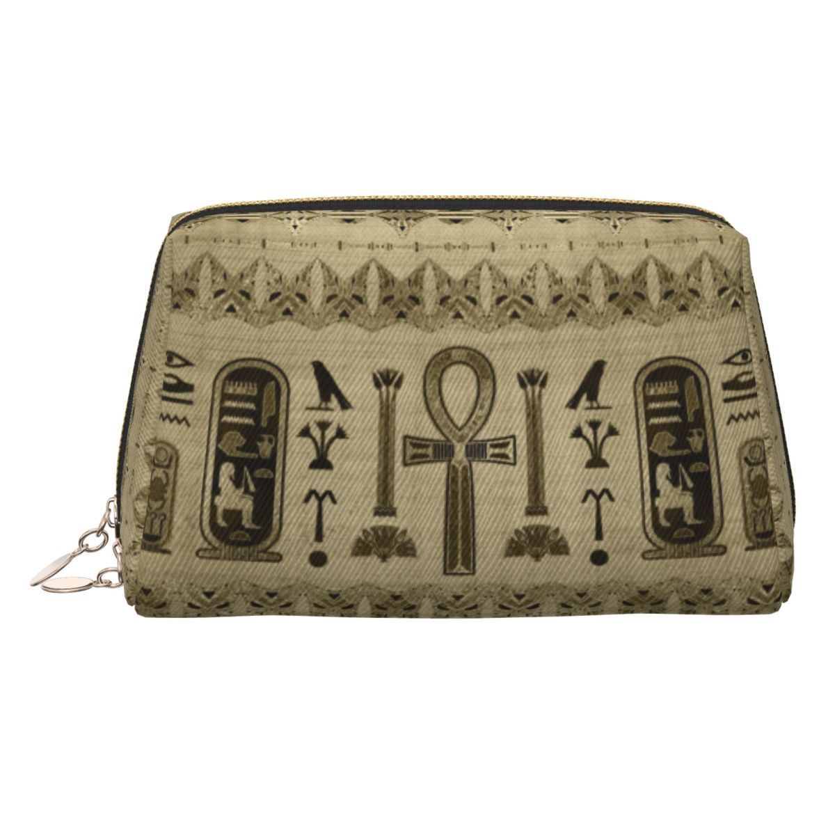 Women Bags In Egypt - Egyptian Cross Ankh Toiletry Bag Kawaii