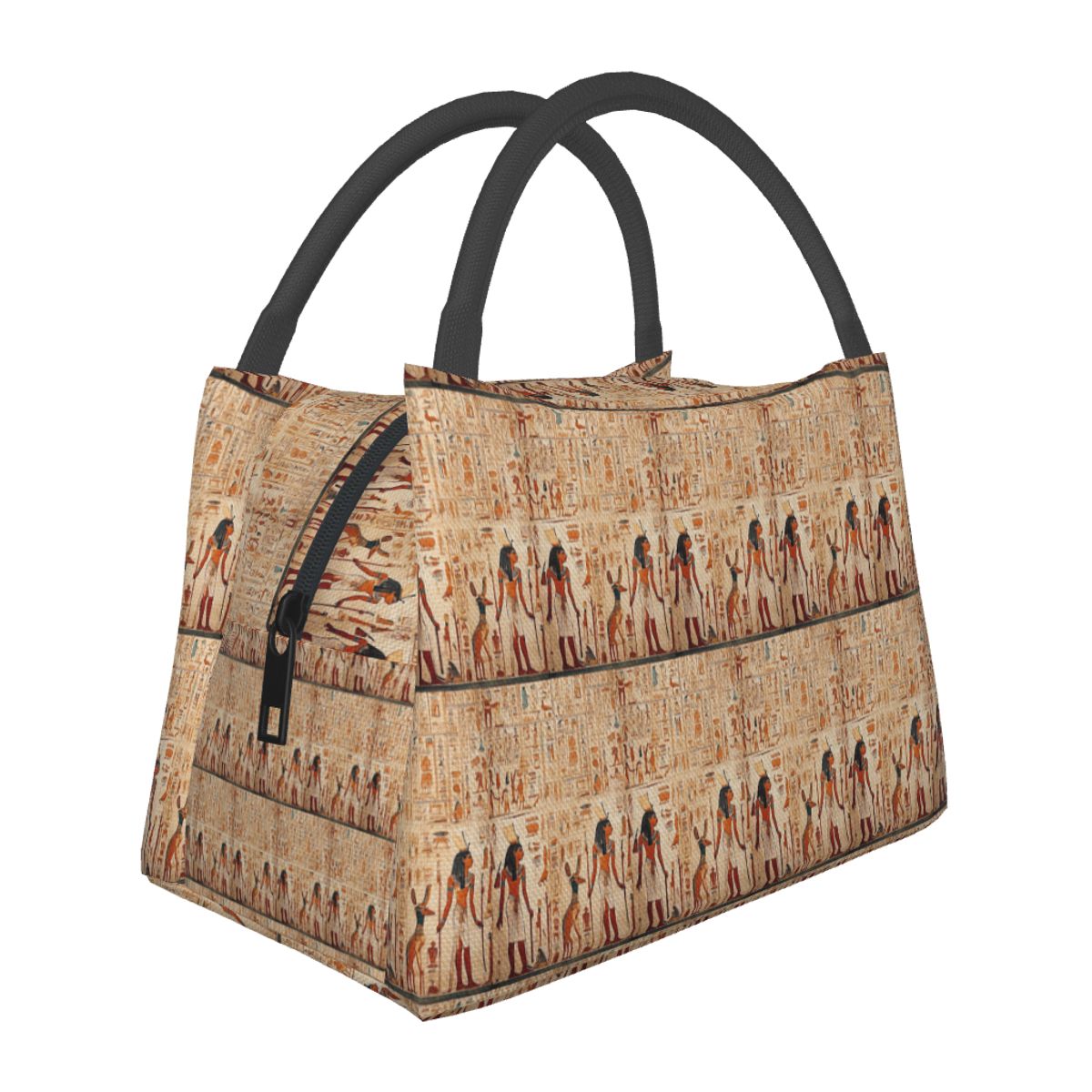 Women Bags In Egypt - Ancient Egypt Mural Egyptian Mythology Insulated