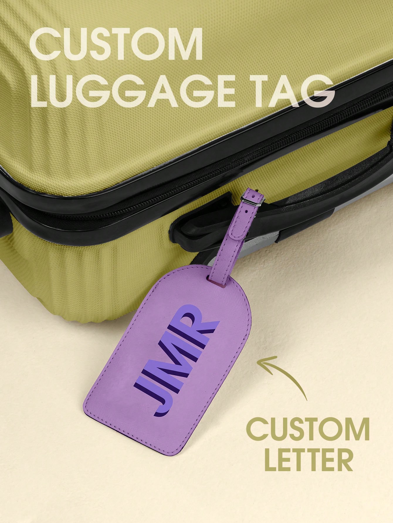 Personalized Initial Luggage T - Women Bags For Gift 评论和价格
