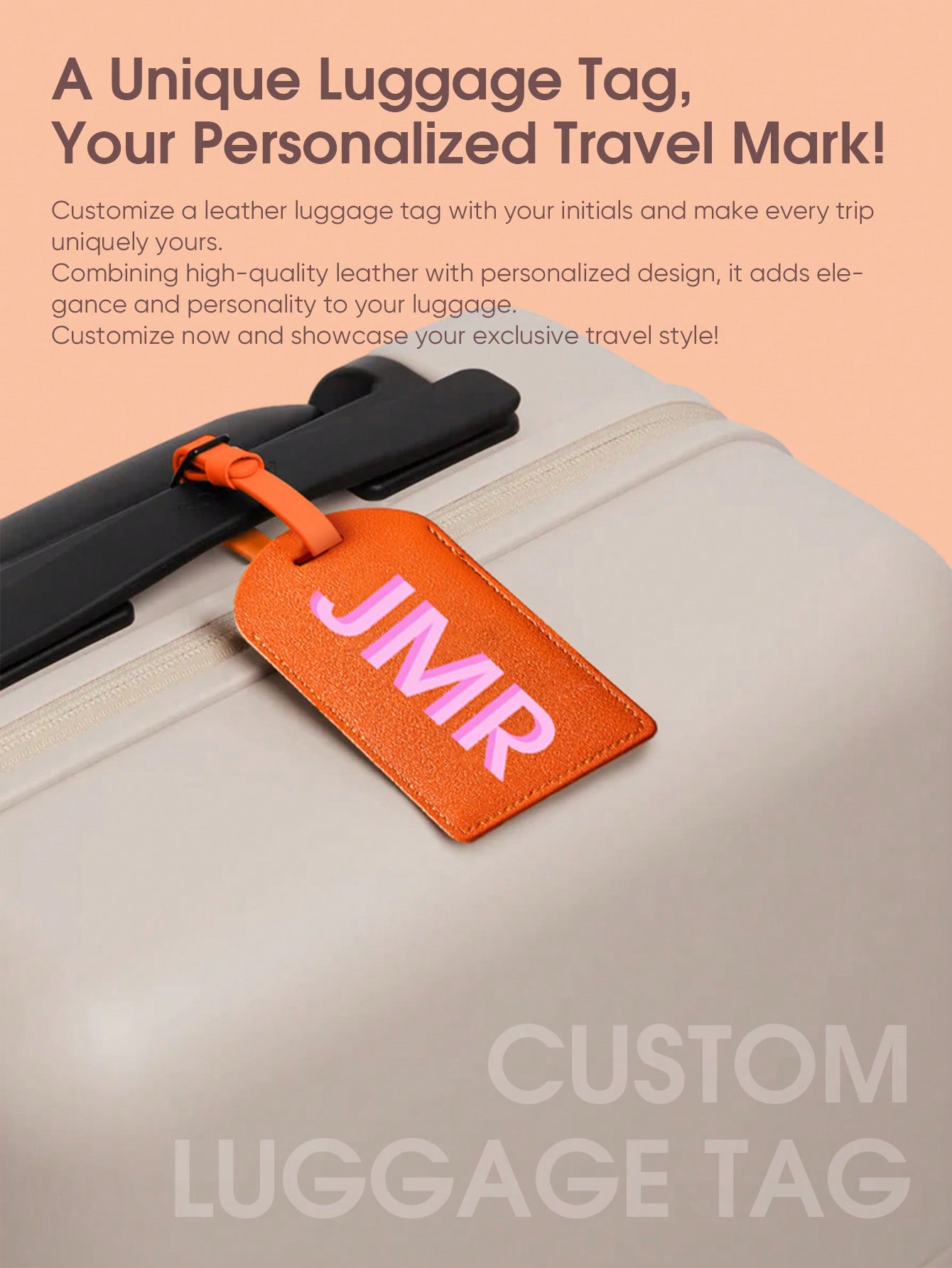 Personalized Initial Luggage T - Women Bags For Gift 评论和价格