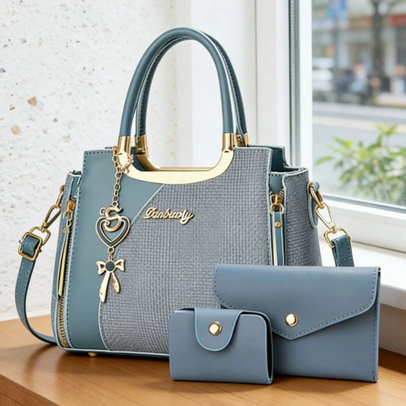 Elegant Women's Handbag Set, M - Women Bags For Gift 评论和价格