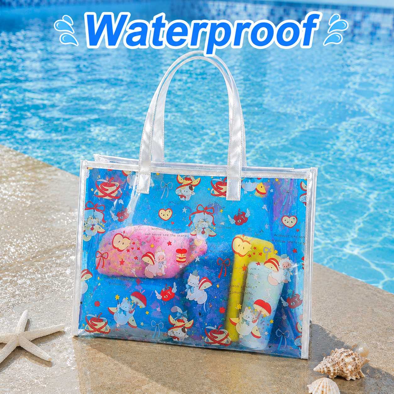 Large Capacity Transparent TPU - Women Bags Lv 评论和价格