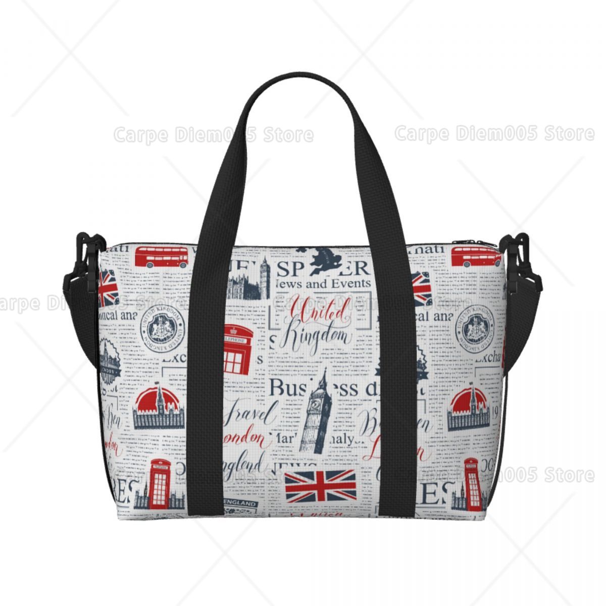 Vintage UK London Newspaper Tr - Women Bags Uk 评论和价格