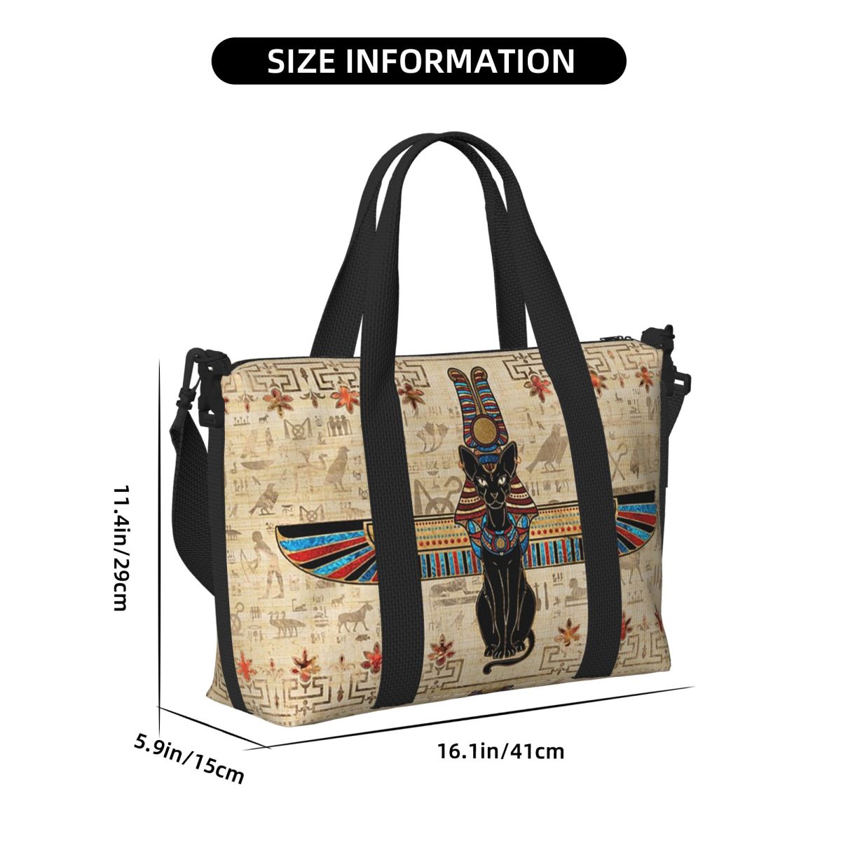Egyptian Cat Egypt Hieroglyphi - Women Bags In Egypt 评论和价格