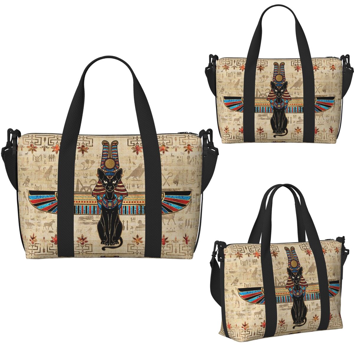 Egyptian Cat Egypt Hieroglyphi - Women Bags In Egypt 评论和价格
