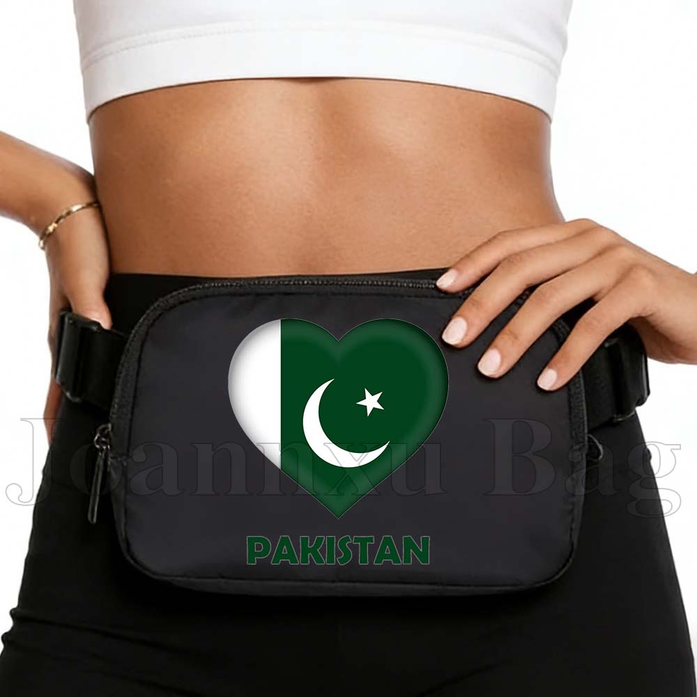 Pakistan Heart Flag Chest Mobi - Women Bags Pakistan 评论和价格