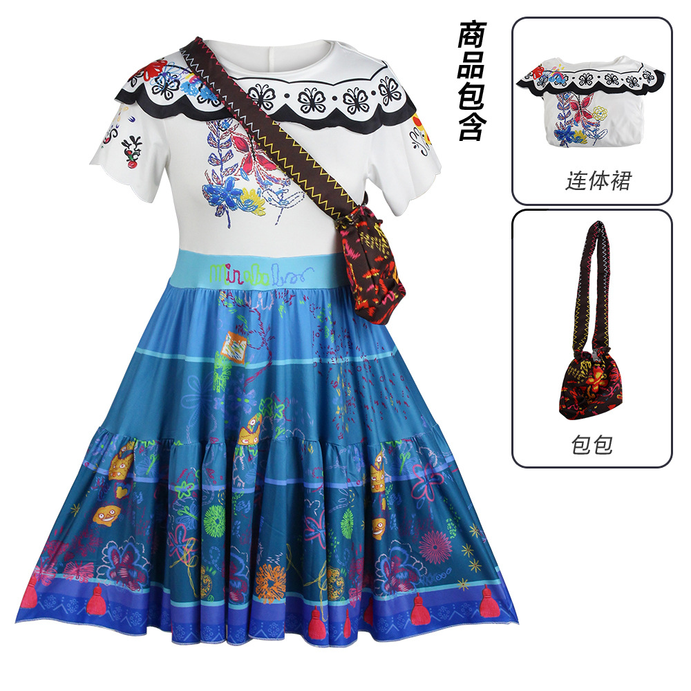Mexican Princess Dress Mirabel - Women Bags For Gift 评论和价格