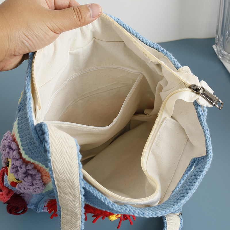 Handmade Crochet Granny Square - Women Bags Handmade 评论和价格