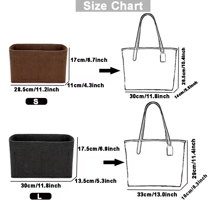 Bag Organizer Felt Liner Pocke - Women Bags Coach 评论和价格