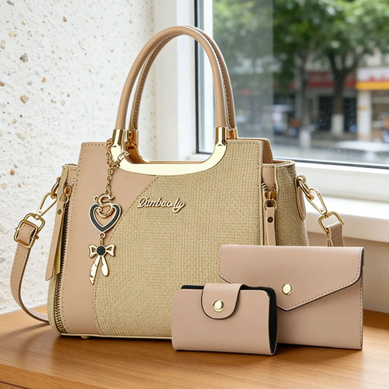 Elegant Women's Handbag Set, M - Women Bags For Gift 评论和价格