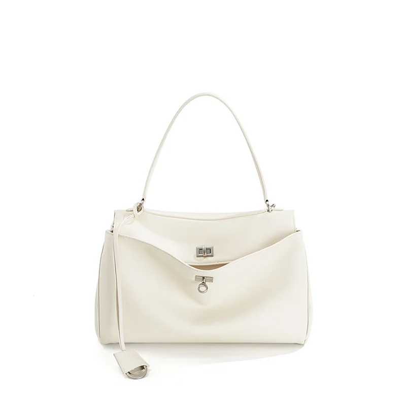 Genuine Leather Tote Bag with  - Women Bags For Airport 评论和价格