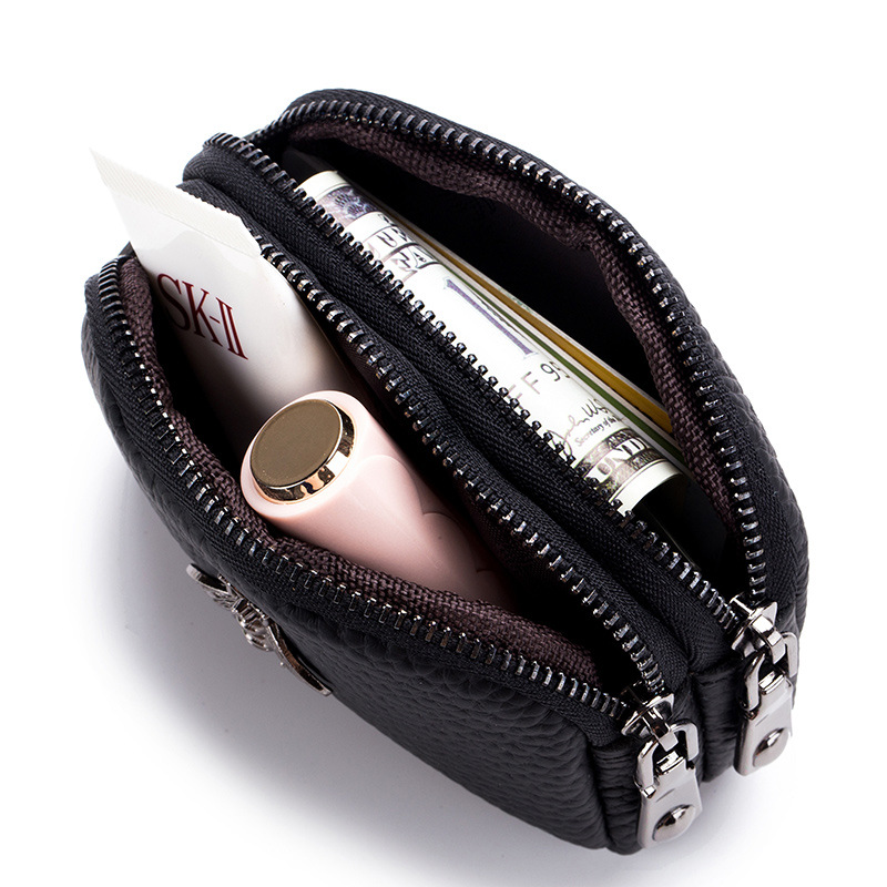 Women Cowhide Double Zipper Po - Women Bags Coach 评论和价格