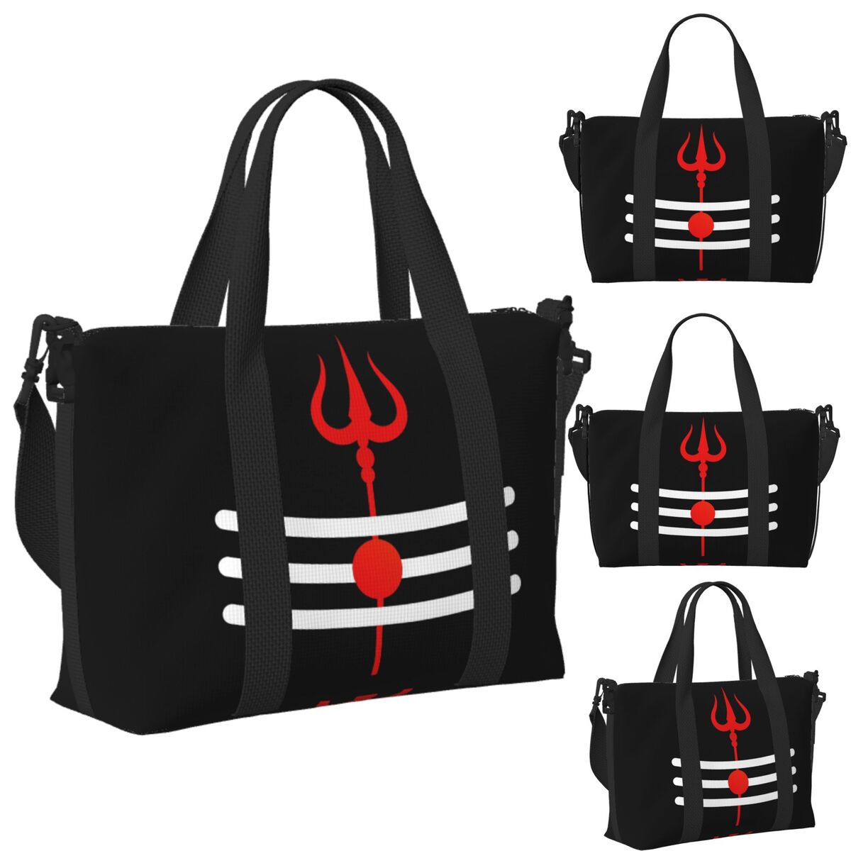 Custom Shiva Hindu God India L - Women Bags India 评论和价格