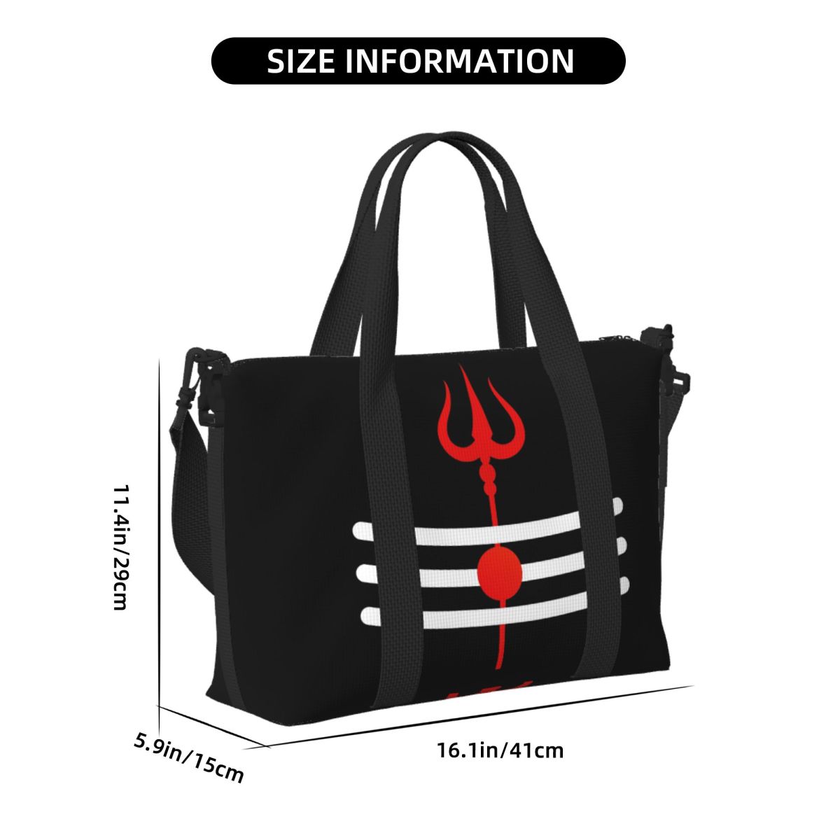 Custom Shiva Hindu God India L - Women Bags India 评论和价格