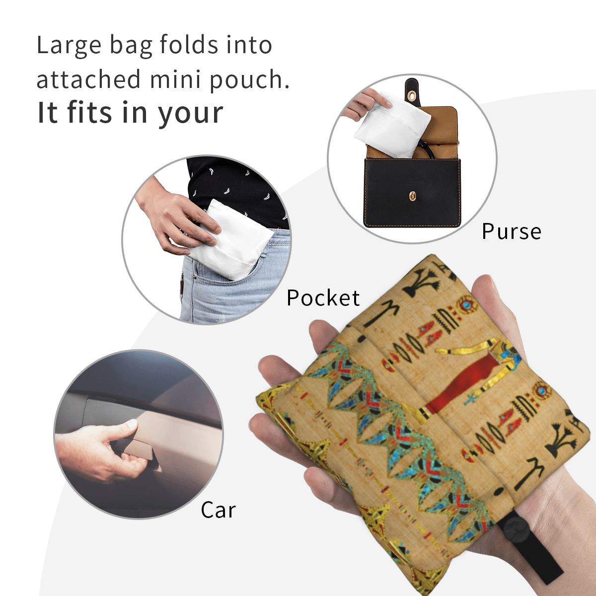 Fashion Printing Egyptian Mut  - Women Bags In Egypt 评论和价格