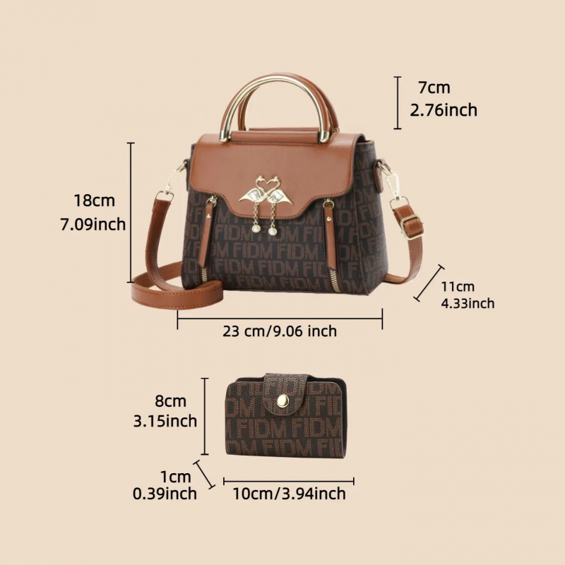 printed letter bags, cross-bod - Women Bags For Gift 评论和价格
