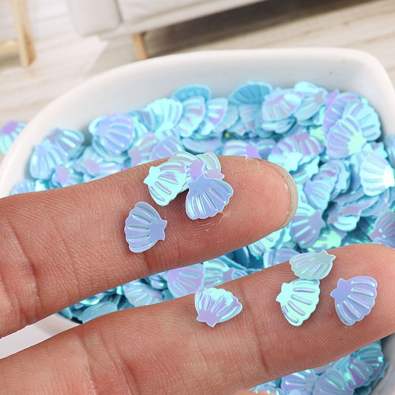10g/pack 7mm Sea Shell Sequins - Women Bags Manufacturer 评论和价格