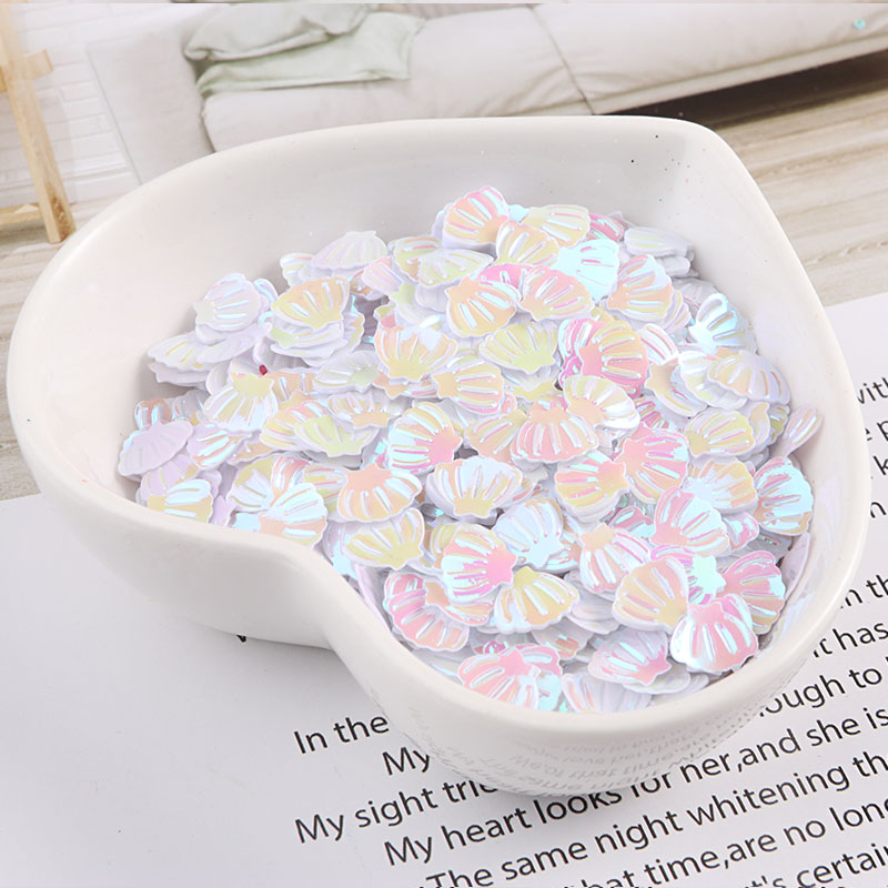 10g/pack 7mm Sea Shell Sequins - Women Bags Manufacturer 评论和价格