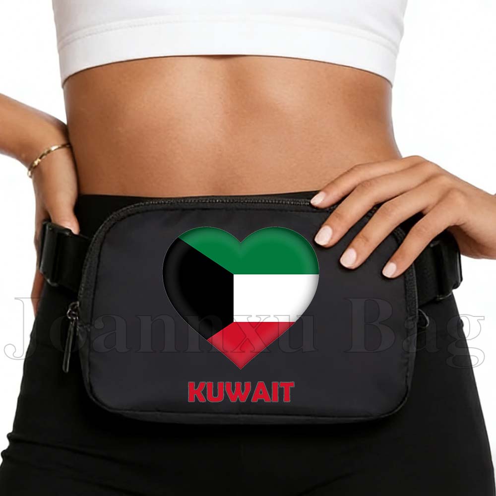 Kuwait Heart Flag Chest Mobile - Women Bags Kuwait 评论和价格