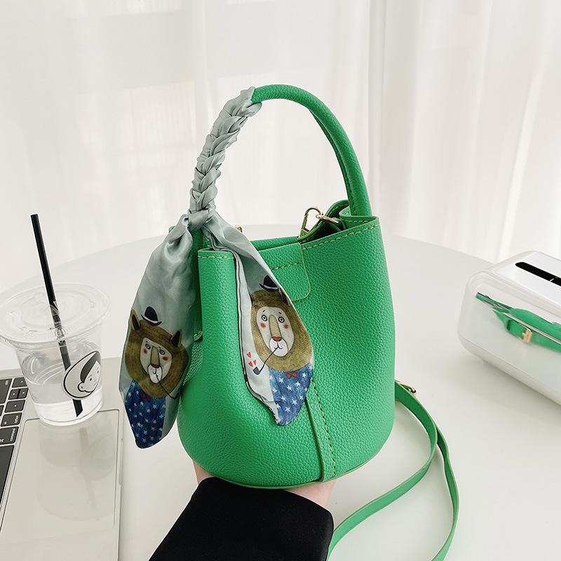 DIY Knitted Bag - PU Leather S - Women Bags Handmade 评论和价格