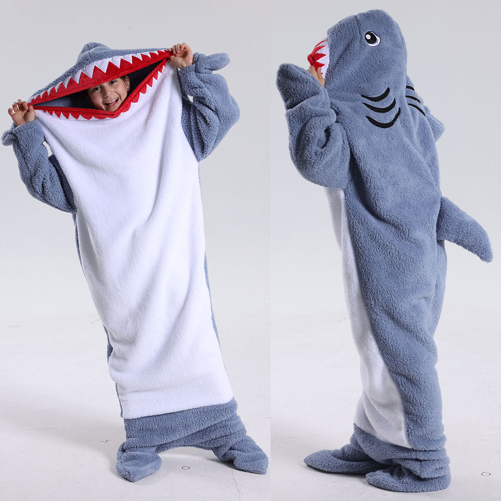 Shark Hoodie Blanket Fleece Sh - Women Bags Lv 评论和价格