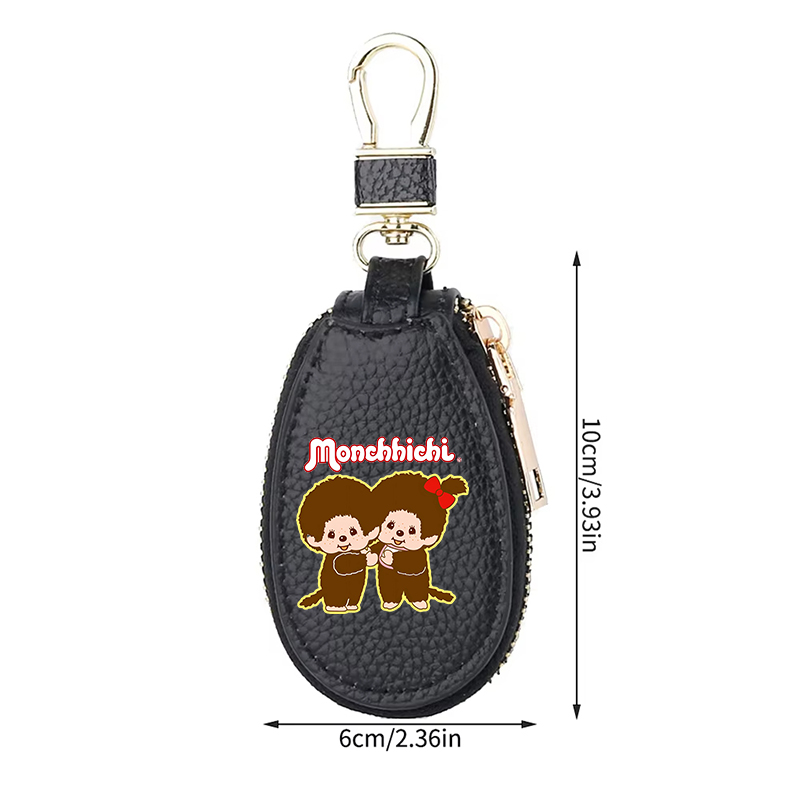 1pcs MONCHHICHI Leather Zipper - Women Bags For Gift 评论和价格