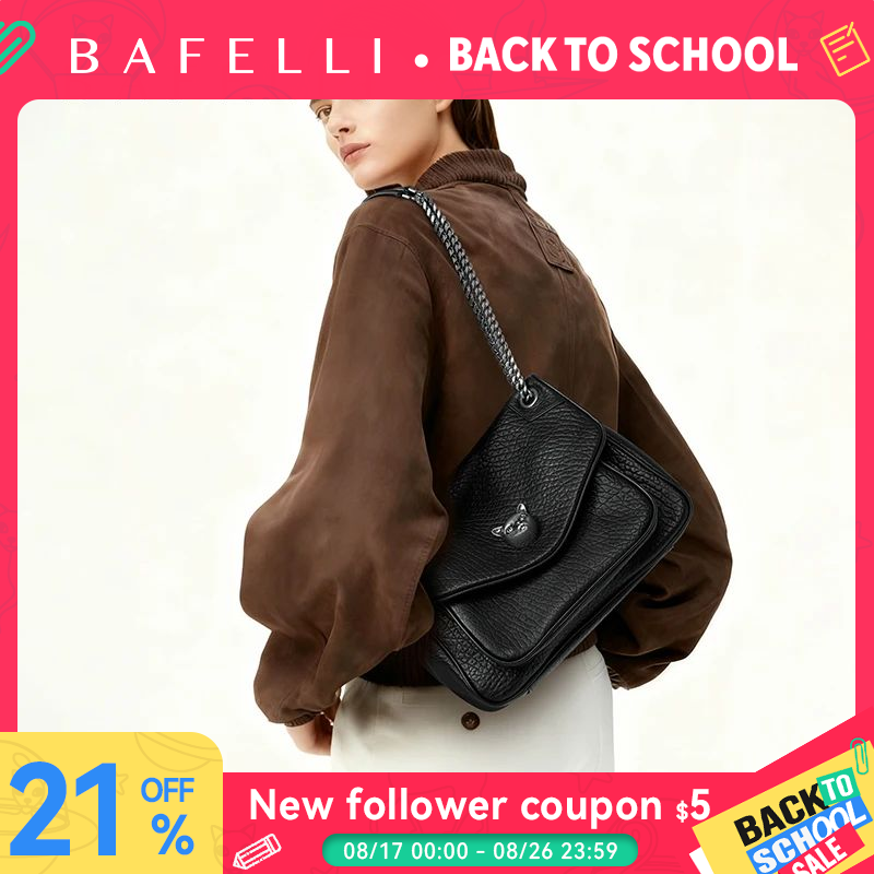 BAFELLI Trendy Chained Tote Ba - Women Bags For Airport 评论和价格