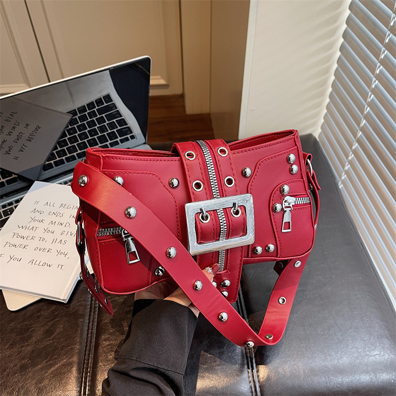 Shoulder Bag for Women Punk St - Women Bags For Airport 评论和价格