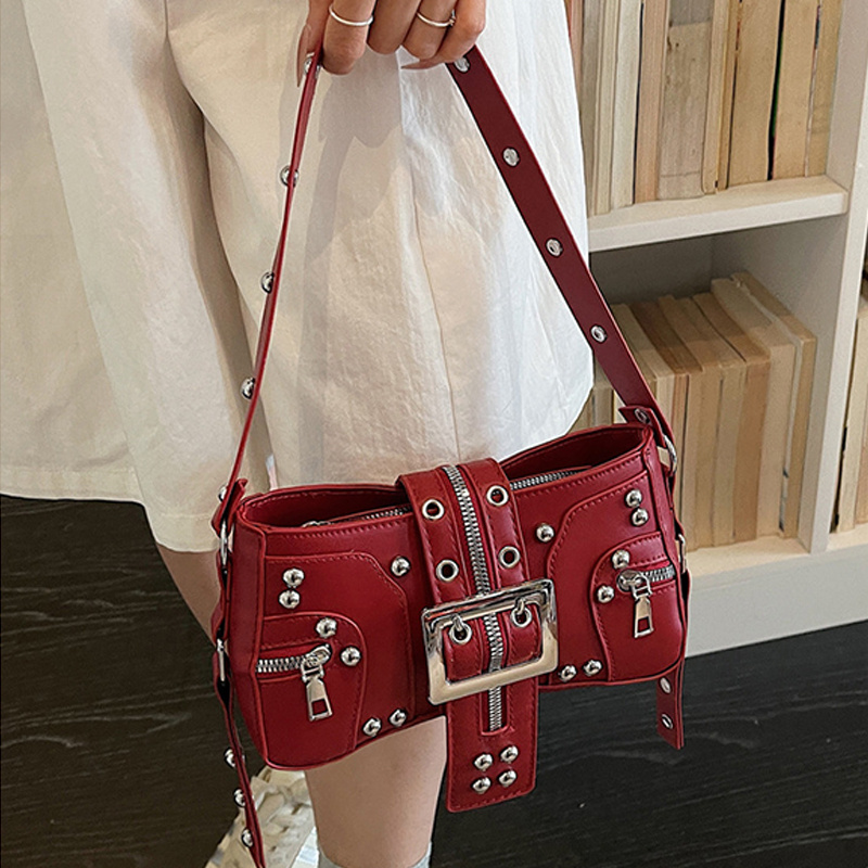 Shoulder Bag for Women Punk St - Women Bags For Airport 评论和价格