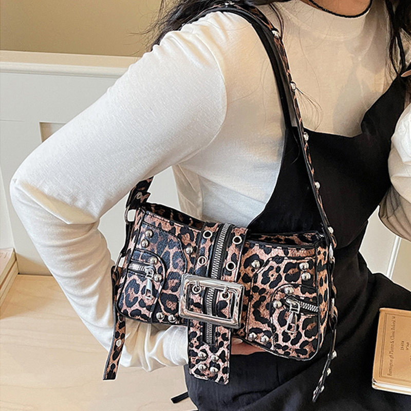 Shoulder Bag for Women Punk St - Women Bags For Airport 评论和价格