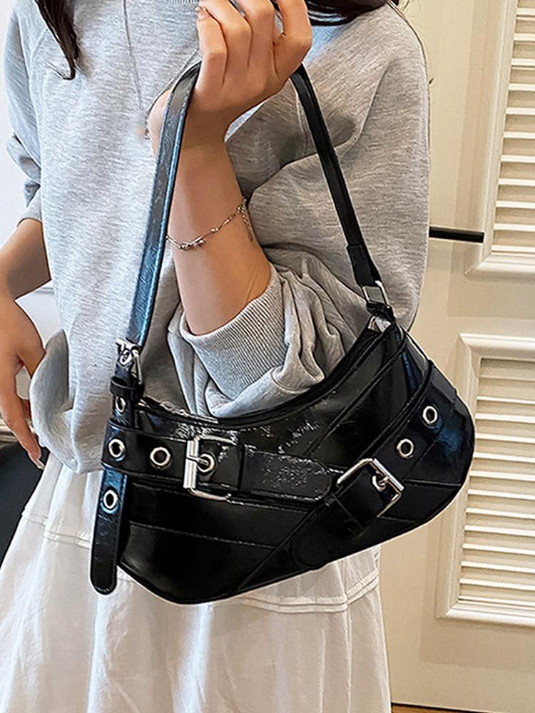 Y2K Punk Shoulder Bag Vintage  - Women Bags For Airport 评论和价格
