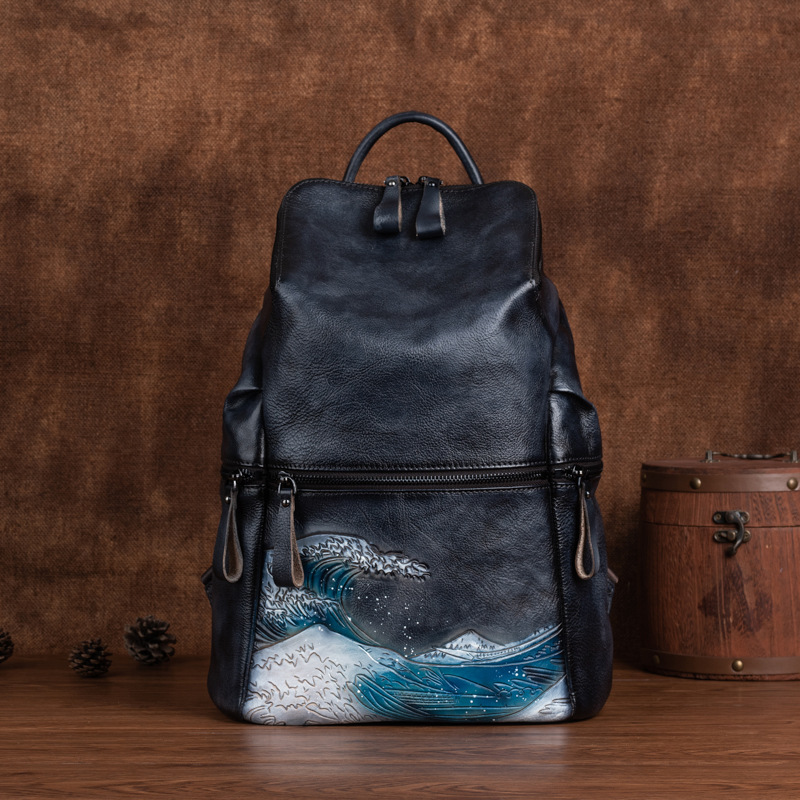 Genuine Real Soft Leather Wome - Women Bags Handmade 评论和价格