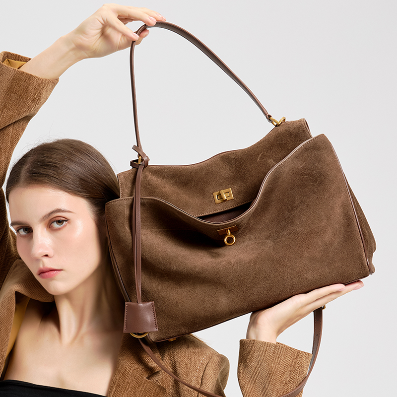 Ladies' large capacity genuine - Women Bags For Airport 评论和价格