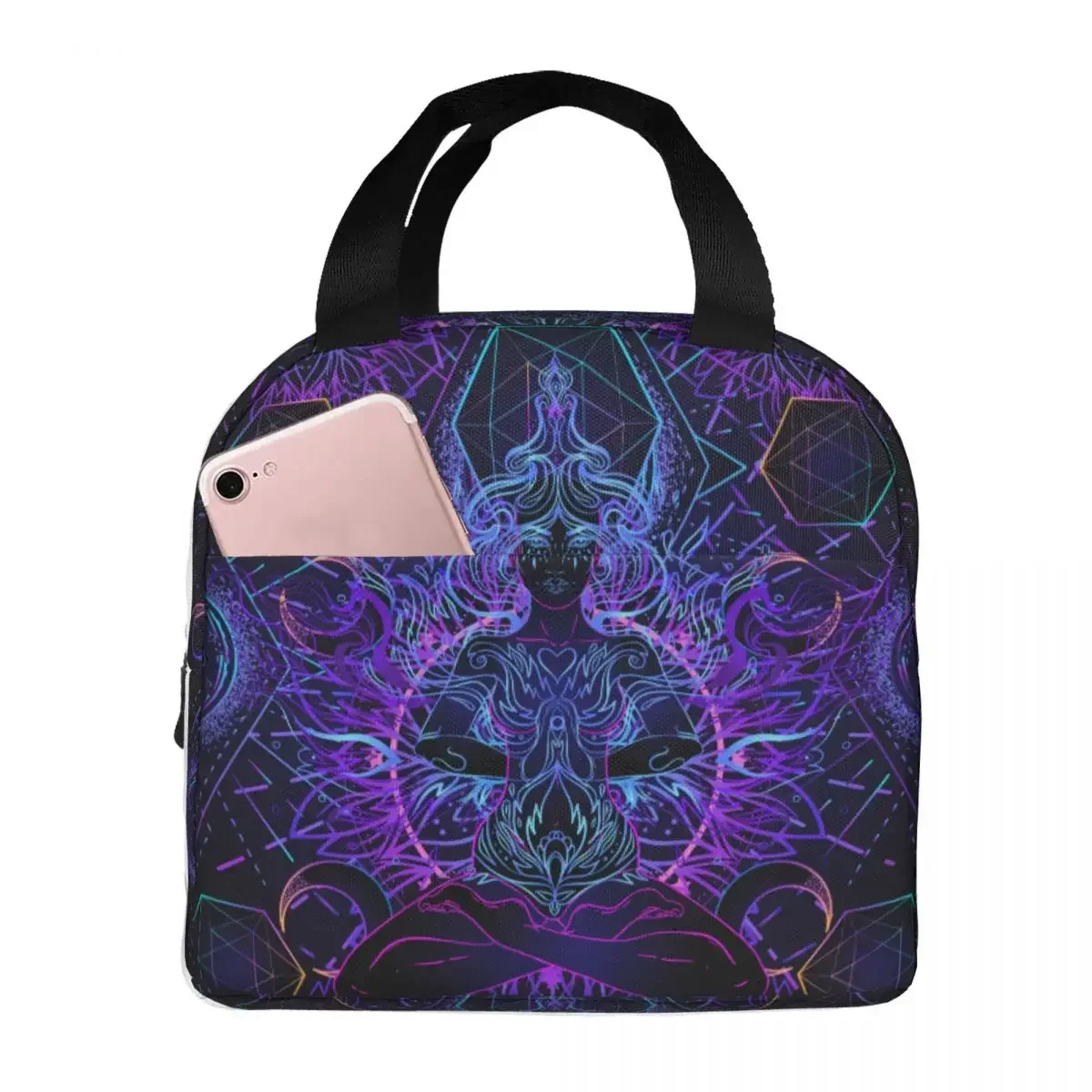 India Mandala Zen Buddha Lunch - Women Bags India 评论和价格