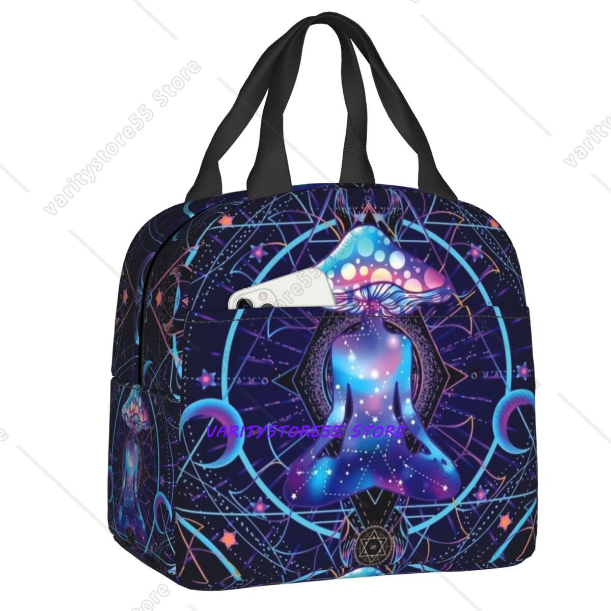 Custom India Mandala Lunch Bag - Women Bags India 评论和价格