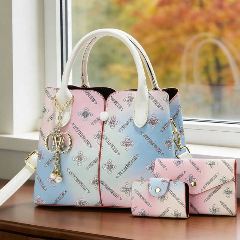 Gradient Women's Three-piece S - Women Bags For Gift 评论和价格